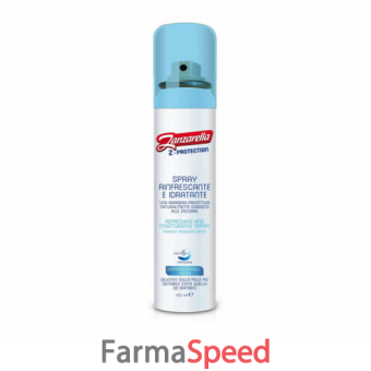 zanzarella z-protection spray rinfrescante 100 ml