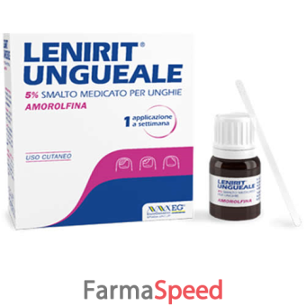 lenirit ungueale - 5% smalto medicato per unghie 1 flacone da 2,5 ml