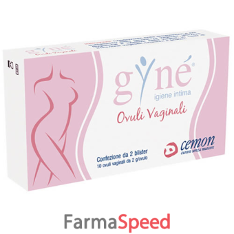 gyne' ovuli vaginali 10 ovuli 20g