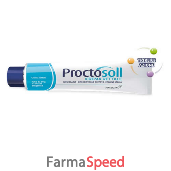 proctosoll - crema rettale tubo in alluminio da 30 g