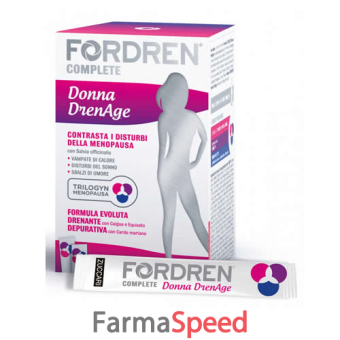 fordren complete donna drenage 25 stickpack da 10 ml