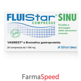 fluistar sinu 20 compresse