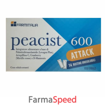 peacist 600 attack 14 bustine