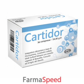 cartidor 36 compresse 900 mg