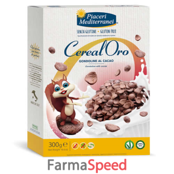 piaceri mediterranei cerealoro gondoline cacao 300 g