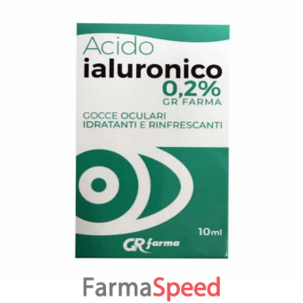 gr farma gocce oculari idratanti e rinfrescanti acido ialuronico