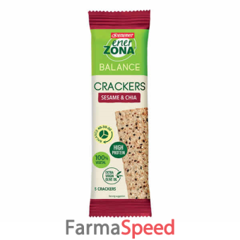 enerzona crackers sesamo & chia 25 g