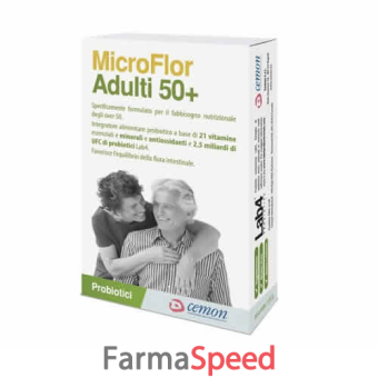 microflor adulti 50+ 30 capsule