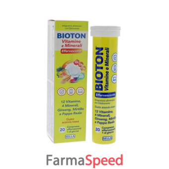 bioton vitamine e minerali 20 compresse