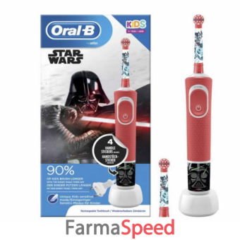 oral-b power spazzolino elettrico star wars special pack