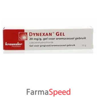 dynexan - 20 mg/g gel gengivale/per mucosa orale 1 tubo in al da 10 g