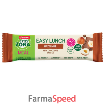 enerzona easy lunch hazelnut barretta 58 g