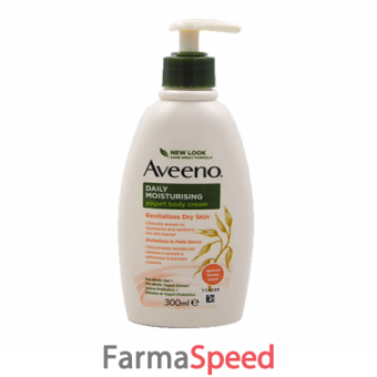 aveeno crema corpo yogurt albicocca & miele 300 ml