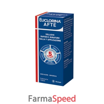 euclorina afte collutorio 120 ml