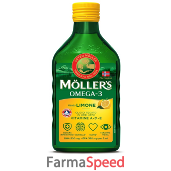 moller's omega 3 olio limone 250 ml