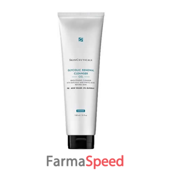 skinceuticals glycolic renewal cleanser detergente esfoliante viso 150 ml