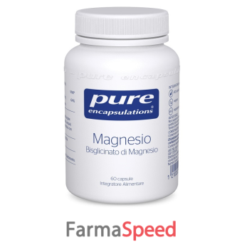 pure encapsulations magnesio bisglicinato 60 capsule