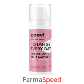 goovi crema viso pelli mature 50 ml