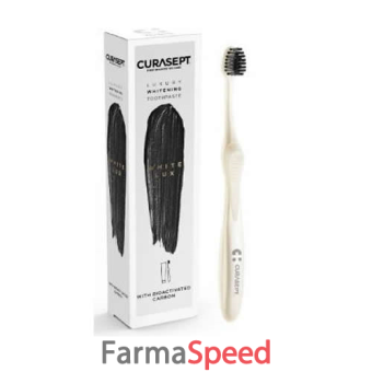curasept white luxury whitening dentifricio 75 ml + spazzolino
