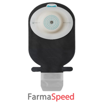 sacca ileostomia sensura mio convex light rivestimento nero apertura ispezionabile maxi foro ritagliabile 15-33 10 pezzi