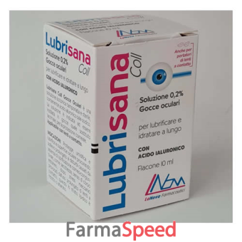 collirio lubrisana flacone 10 ml