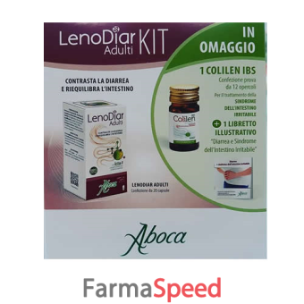 lenodiar adulti kit lenodiar adulti 20 capsule + campione colilen 12 opercoli