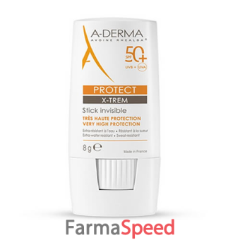 aderma protect x-trem stick 8 g