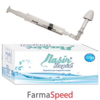 nasir rapid 1 erogatore rapid + 1 siringa 60 ml + 2 sacche 500 ml