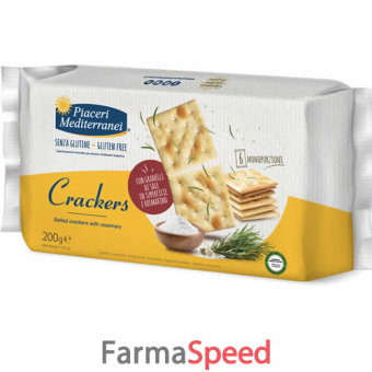 piaceri mediterranei crackers 200 g