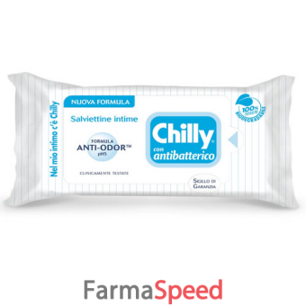 chilly salviette antibatteriche 12 pezzi