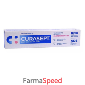 curasept dentifricio 0,20 75 ml ads+dna