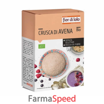 crusca avena senza glutine 300 g