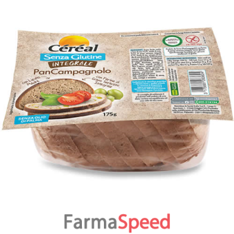 cereal senza glutine integrale pan campagnolo 175 g