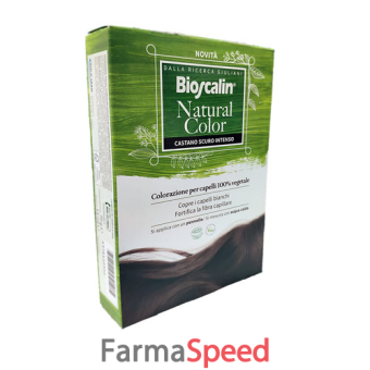 bioscalin natural color castano scuro intenso 70 g