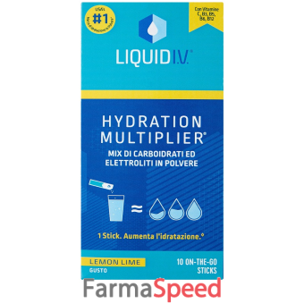 equilibra hydration multiplier limone 10 stick