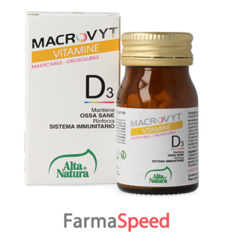 macrovyt vitamina d3 veg 60 compresse 