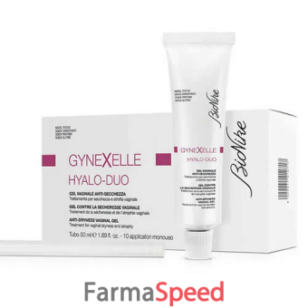 bionike gynexelle hyalo-duo gel vaginale anti-secchezza 50 ml