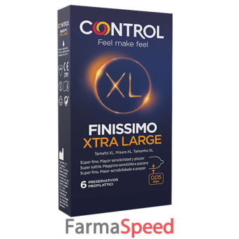 control finissimo original xl 6 pezzi