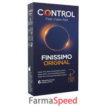 control finissimo original 6 pezzi