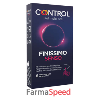 control finissimo senso 6 pezzi