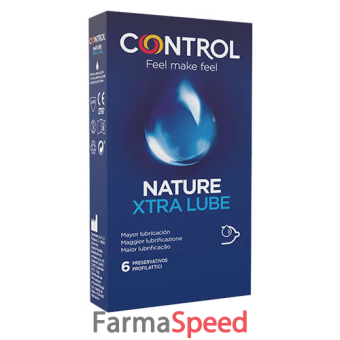 profilattico control nature 2,0 xtra lube 6 pezzi