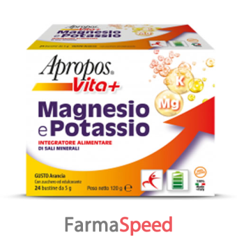 apropos vita+ magnesio potassio 24 bustine