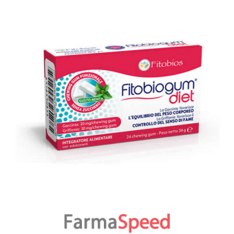 fitobiogum diet 24 chewing gum