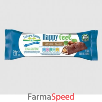 happy farm happy feel cacao e nocciola mono 30 g