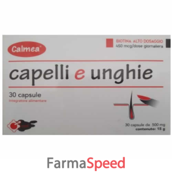 calmea capelli e unghie 30 capsule