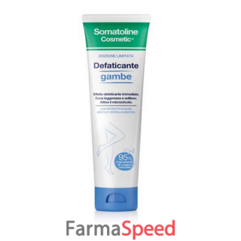 somatoline cosmetics defaticante gambe 100 ml