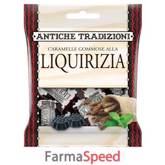 antiche tradizioni caramelle gommose liquirizia 50 g