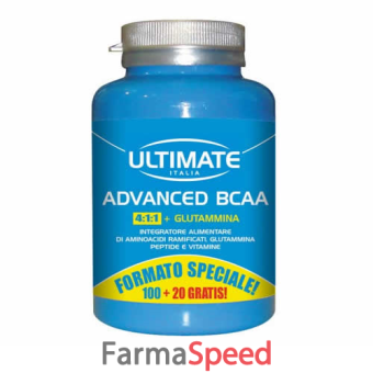 ultimate advanced bcaa 120 compresse