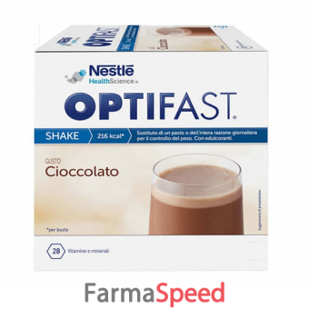 optifast shake cioccolato 6 buste 110 g