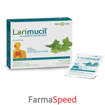 larimucil fluidificante 600 10 bustine
